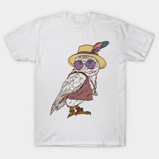 Hipster hippie owl T-Shirt